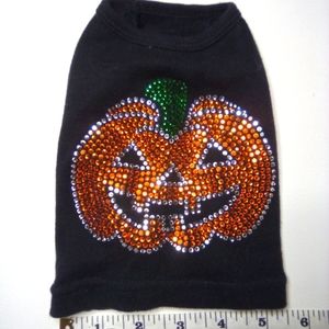 Jack-O-Lantern Doggy shirt xsm